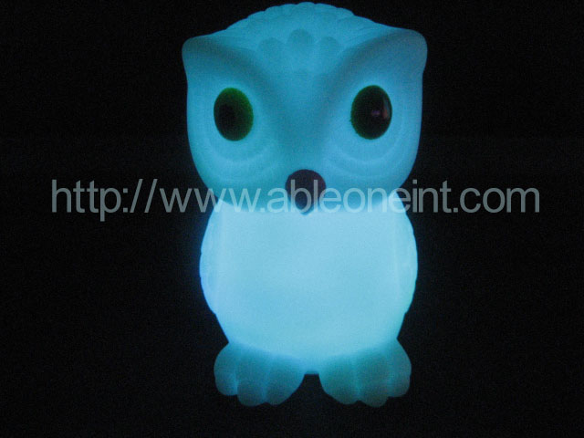 PVC Owl Shape Light